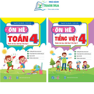 Sách - Ôn Hè Toán Và Tiếng Việt 4 - Dành cho học sinh lớp 4 lên lớp 5