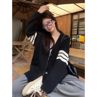 Áo Khoác Cadigan Viền Tay Siêu Xinh Phong Cách Hàn Quốc, Hàng Quảng Châu, Full 2 Màu