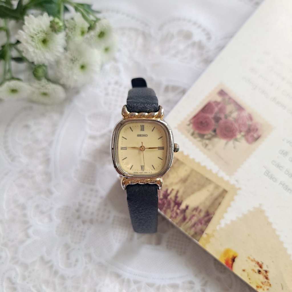 Đồng hồ Si Nhật - Nữ - SEIKO mặt vuông