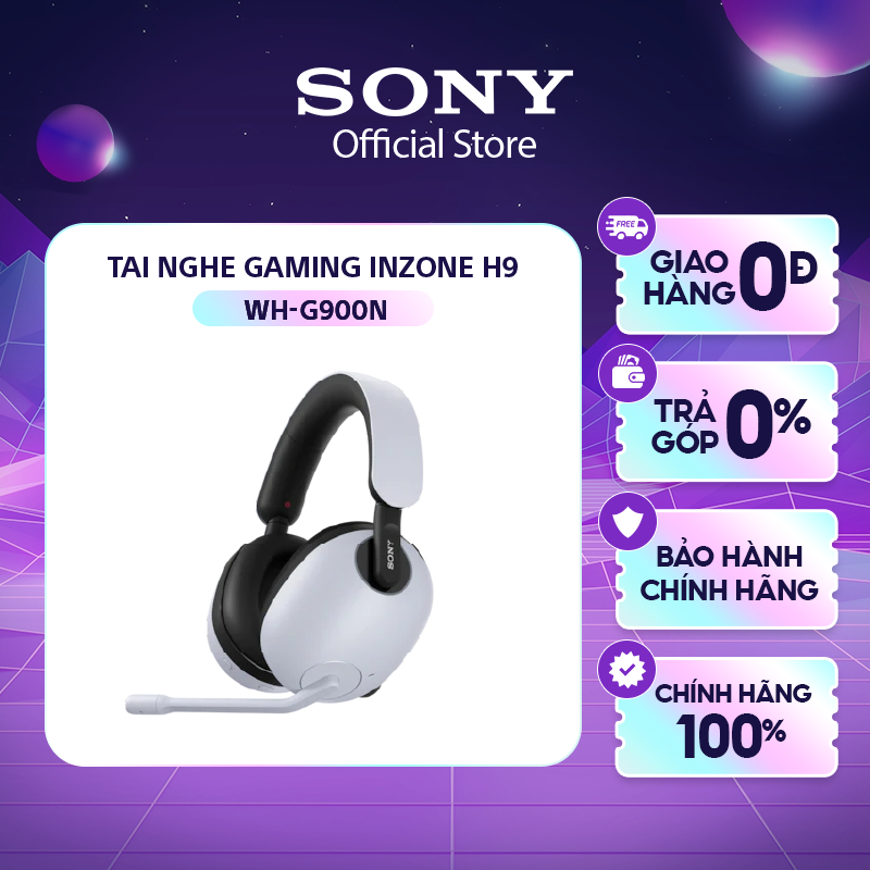 Tai nghe Sony Gaming không dây INZONE H9 WH-G900N/WZ