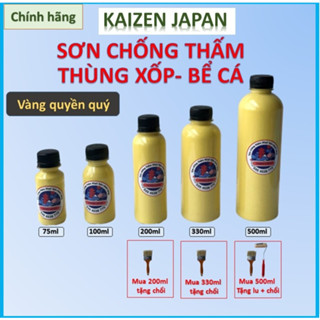 Sơn thùng xốp nuôi cá, sơn bể cá, bể xi măng. chống thấm