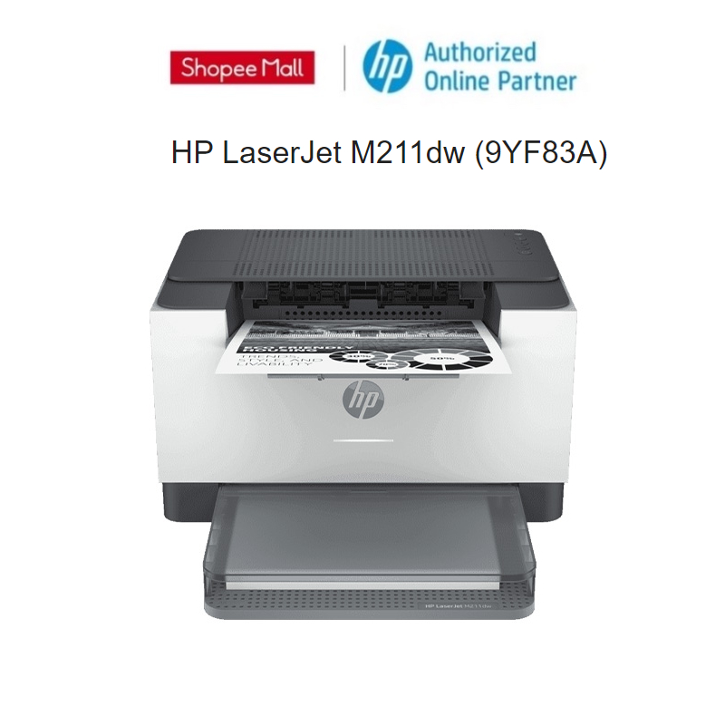 Máy in đen trắng HP LaserJet M211dw (9YF83A) - In tự động 2 mặt - Kết nối wifi - Hàng Chính Hãng