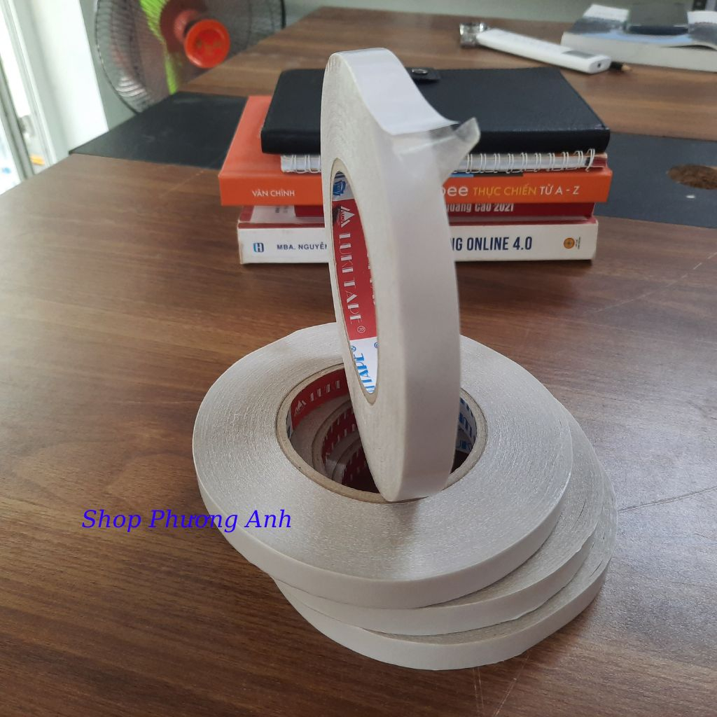 Băng Keo 2 siêu dính chịu nhiệt Luki tape(15mm*50m)