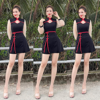 SÉT ĐẦM KÈM QUẦN XINH XẮN