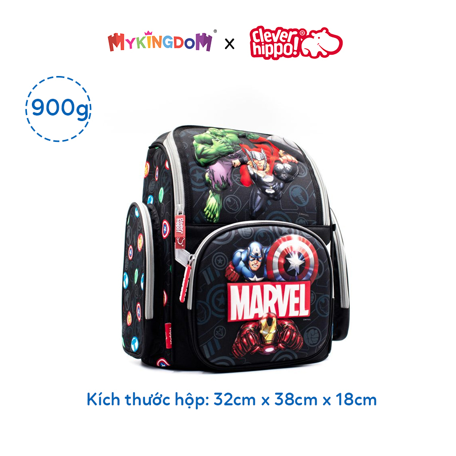 Ba Lô Fancy Biệt Đội Avengers CLEVER HIPPO BLM1229/BLACK