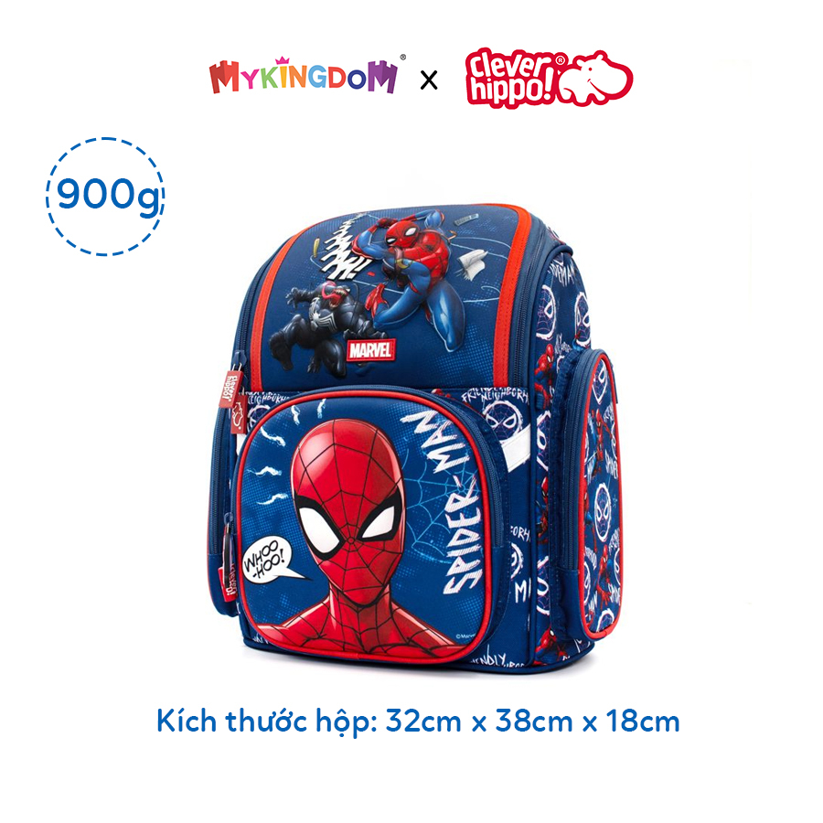 Ba Lô Fancy Người Nhện Spider-Man CLEVER HIPPO BLS1228/BLUE