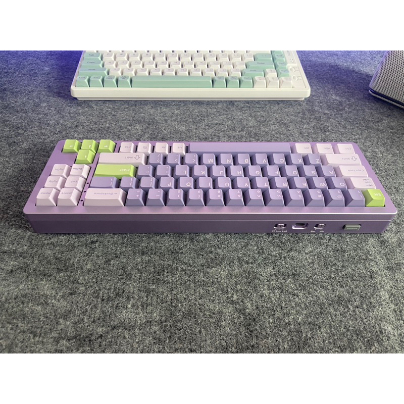 Bàn Phím Cơ Bluetooth Khung Nhôm ALUMINUM XM-M71 Cấu Trúc GASKET, Hotwsap 5 Pin Mạch Xuôi Cao Cấp