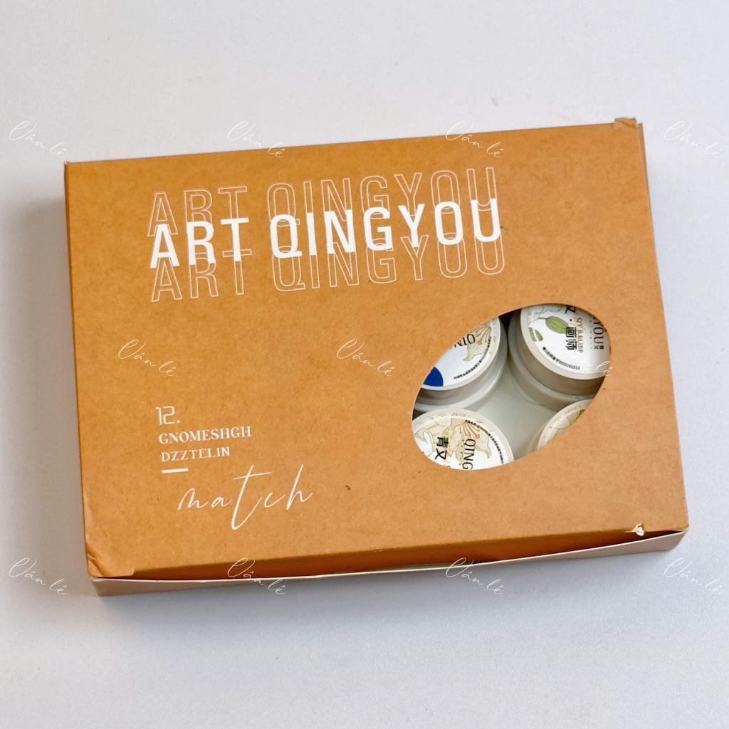 Set gel vẽ QingYou 12 màu vẽ nail