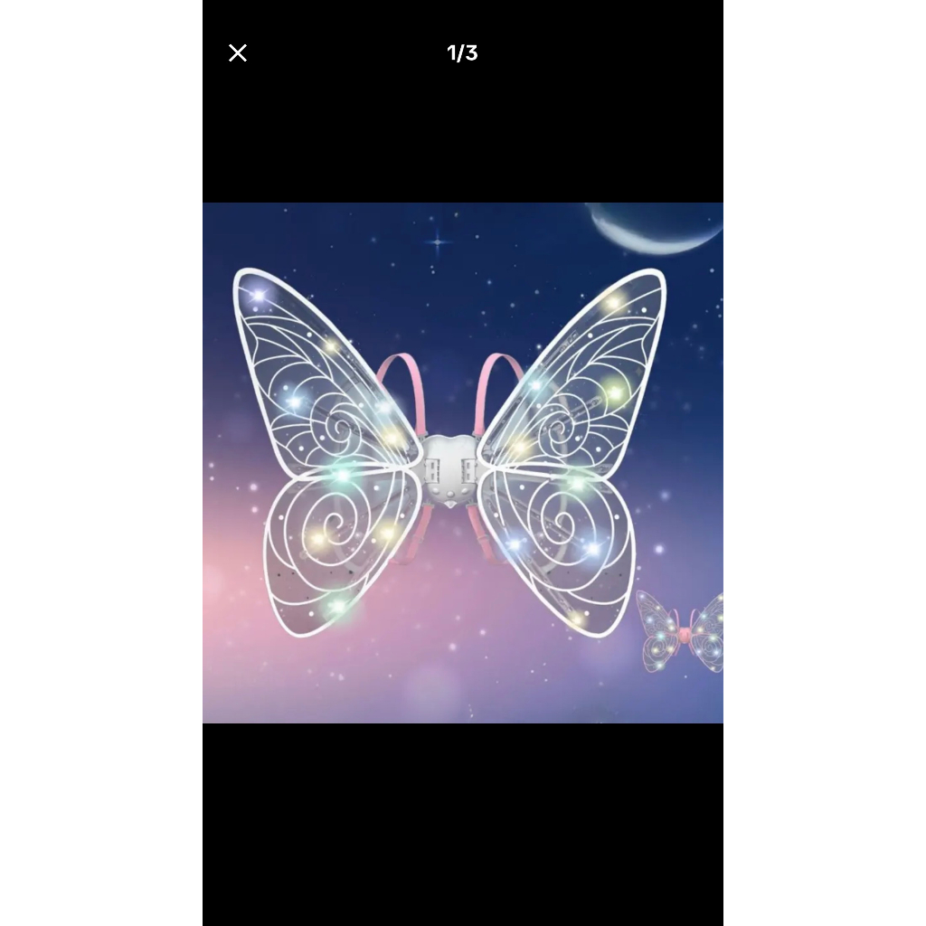 Bướm cánh tiên tự vẫy có đèn