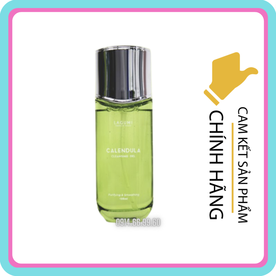 HCM - Sữa rửa mặt tạo bọt sạch sâu ngừa mụn phù hợp mọi loại da Lagumi Calendula Cleansing Gel 100ml an toàn cho mẹ bầu