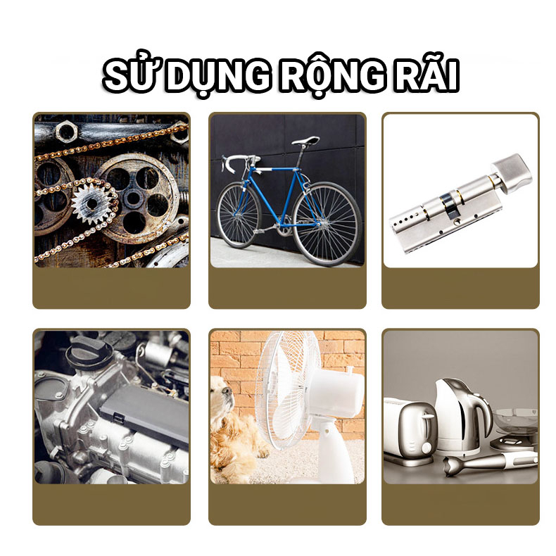 Dầu nhớt tra xích xe đạp dododios 60 ml - Hàng chính hãng