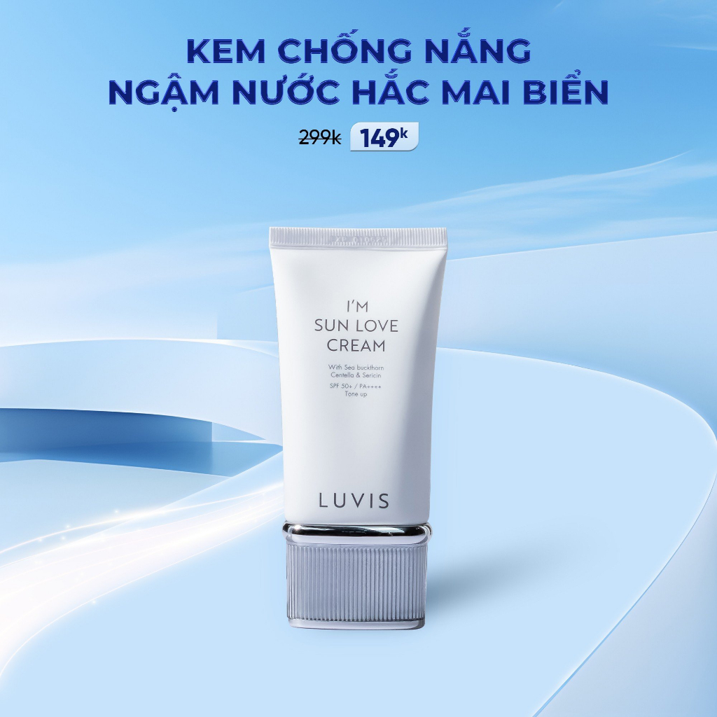 Kem chống nắng Hắc Mai Biển I'm Sun Love Cream 50gr Mua 1 Tặng 1