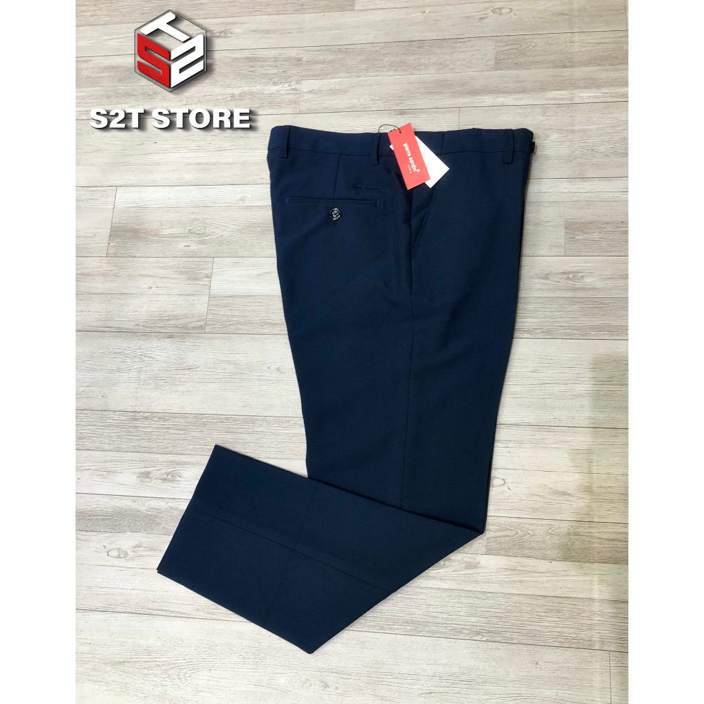 Quần Âu Nam Pierre Cardin SlimFit  Công Sở Vải Co Giãn Nhẹ, Mềm Mịn
