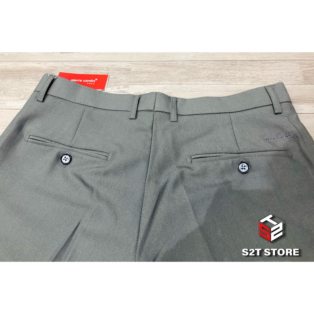 Quần Âu Nam Pierre Cardin SlimFit  Công Sở Vải Co Giãn Nhẹ, Mềm Mịn