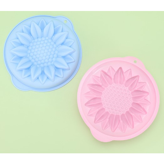 Khuôn Silicon Rau Câu Xôi Đậu Hoa hướng Dương Lớn