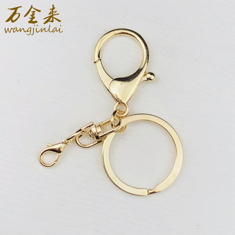 Móc càng cua khoen móc khóa tròn làm đồ handmade móc chìa khóa