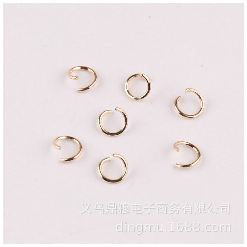 Móc càng cua khoen móc khóa tròn làm đồ handmade móc chìa khóa