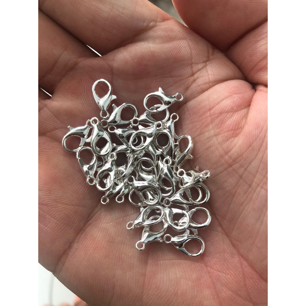 Móc càng cua khoen móc khóa tròn làm đồ handmade móc chìa khóa