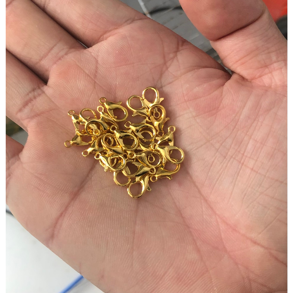 Móc càng cua khoen móc khóa tròn làm đồ handmade móc chìa khóa