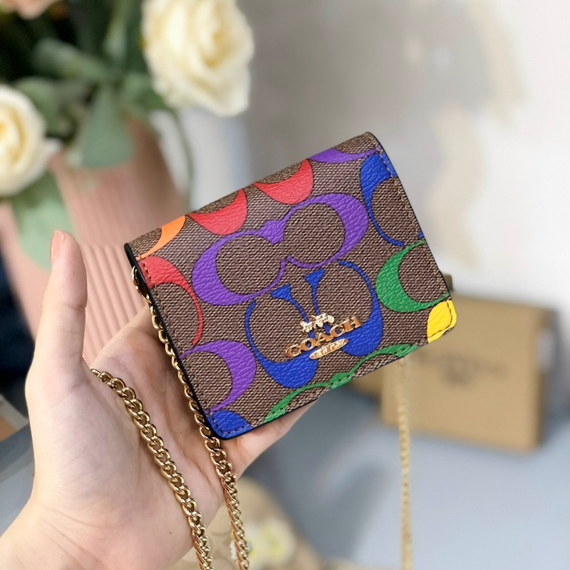 Ví coach mini wallet