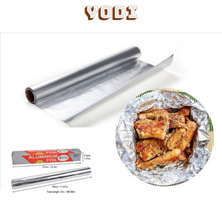 Giấy bạc, Giấy bạc bọc thực phẩm để chế biến ở nồi không dầu hoặc bọc thực phẩm khi nướng