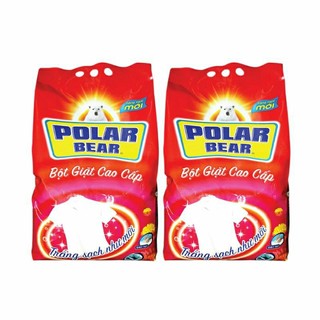 Bột giặt polar bear túi 2.250g