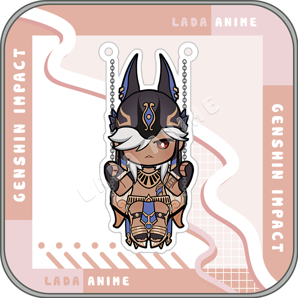 Standee Xích Đu Game Genshin Impact Tùy Chọn Nhân Vật Và Khung Xích Đu Mẫu 3,4, Mô Hình Acrylic Mica Trang Trí Để Bàn