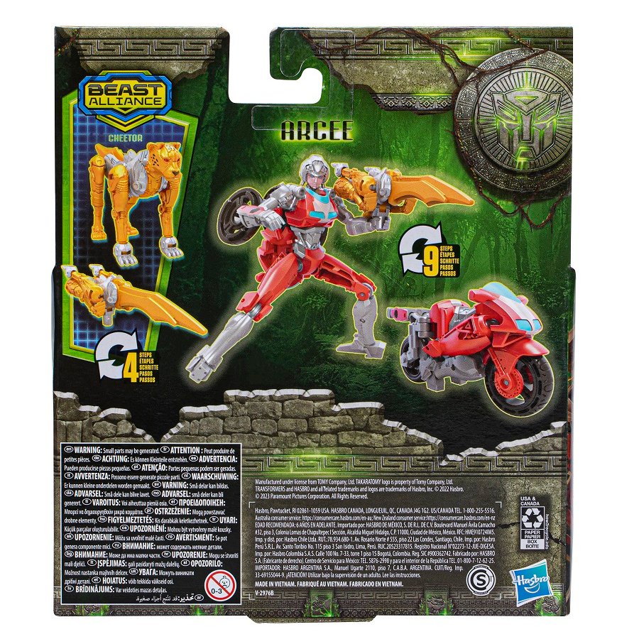 Đồ Chơi Mô Hình Movie 7 Arcee Dòng Weaponizer TRANSFORMERS F4613/F3897