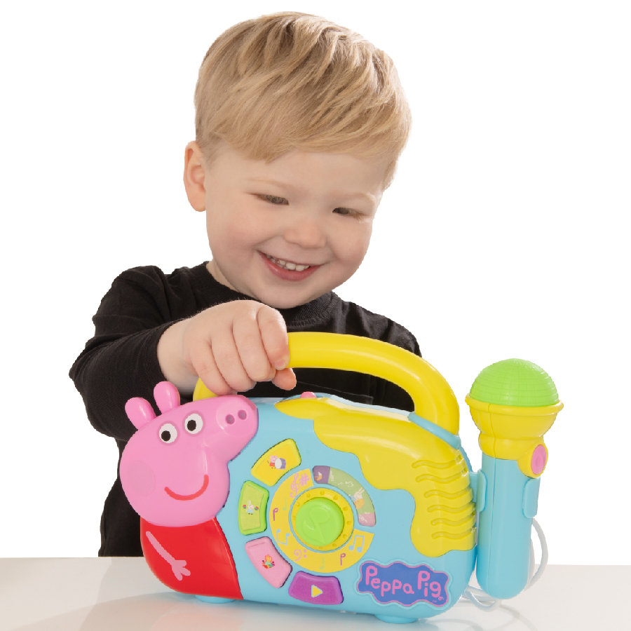 Đồ Chơi Hộp Nhạc Karaoke Đa Năng PEPPA PIG 1684914