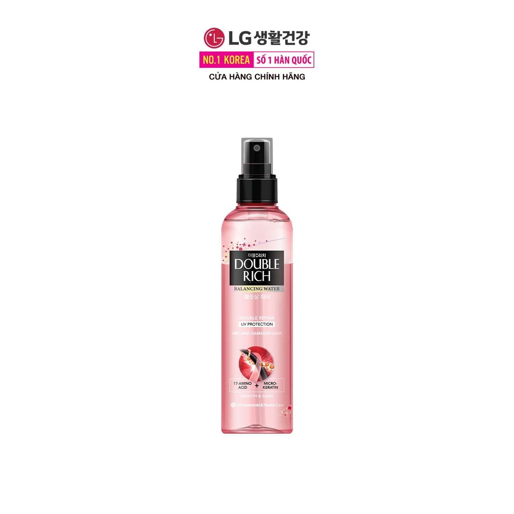 Nước dưỡng tóc chăm sóc khô xơ, hư tổn Double Rich BW Double Repair 120ml/250ml