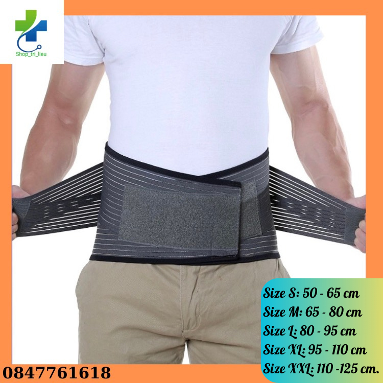 Đai thắt lưng cao cấp Olumba Orbe hỗ trợ đau lưng, thoái hóa, thoát vị đĩa đệm