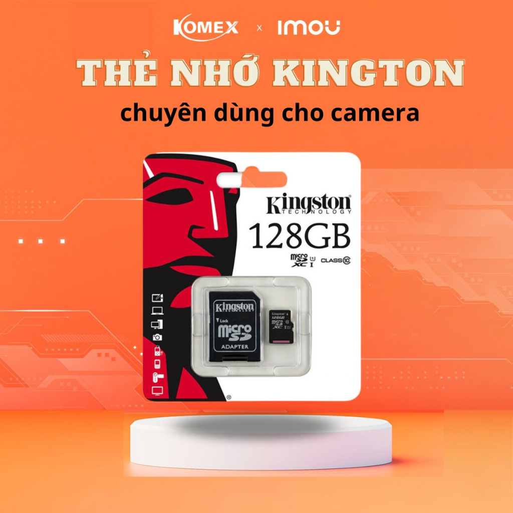 Thẻ nhớ microSD Kingston Canvas Select Plus Android A1 tốc độc tới 100MB/s SDCS2 ( 32 / 64 / 128 / 256 )