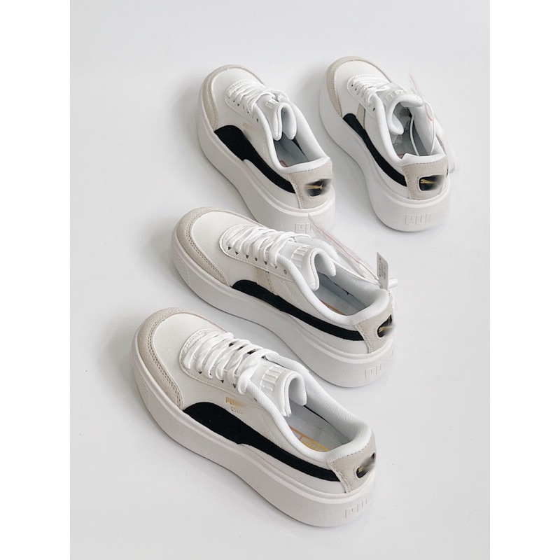 GIÀY THỂ THAO 𝐏𝐮𝐦𝐚 𝐎𝐬𝐥𝐨 𝐌𝐚𝐣𝐚 “𝐖𝐡𝐢𝐭𝐞/𝐁𝐚𝐜𝐤”  FULLBOX