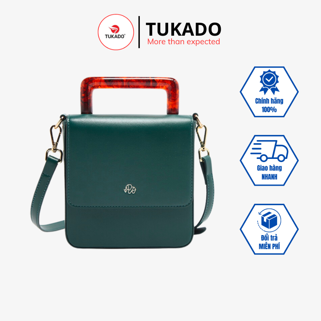 Túi Xách Nữ Đeo Chéo Đeo Vai Chính Hãng MICOCAH Dáng Công Sở Thời Trang Da Cao Cấp Cực Đẹp MC107 - Tukado