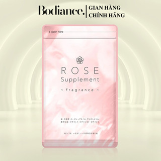 Viên Uống Thơm Cơ Thể Rose Supplement Seedcoms Nhật Bản Gói 90 Viên
