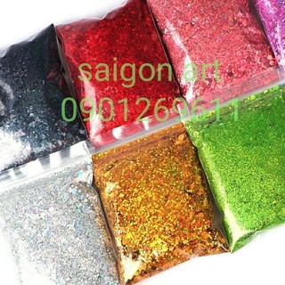 Kim Tuyến Màu Trang Trí Tiệc, Rắc Tết Size Vừa 64(0,2mm) 100g