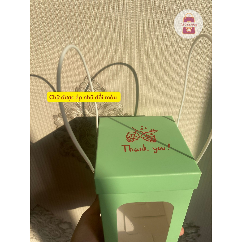 JG LẺ GIÁ SỈ - Túi Giấy Kraft Mini Đáy 8.5cm Đựng Chậu Cây, Nến Thơm, Hũ Mật Ong Nhỏ