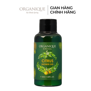  Sữa Tắm Hương Cam Chanh Organique Citrus Shower Gel 50ml 