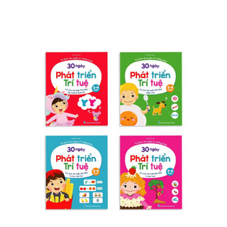 Sách - 30 ngày phát triển trí tuệ dành cho trẻ 2-4 tuổi
