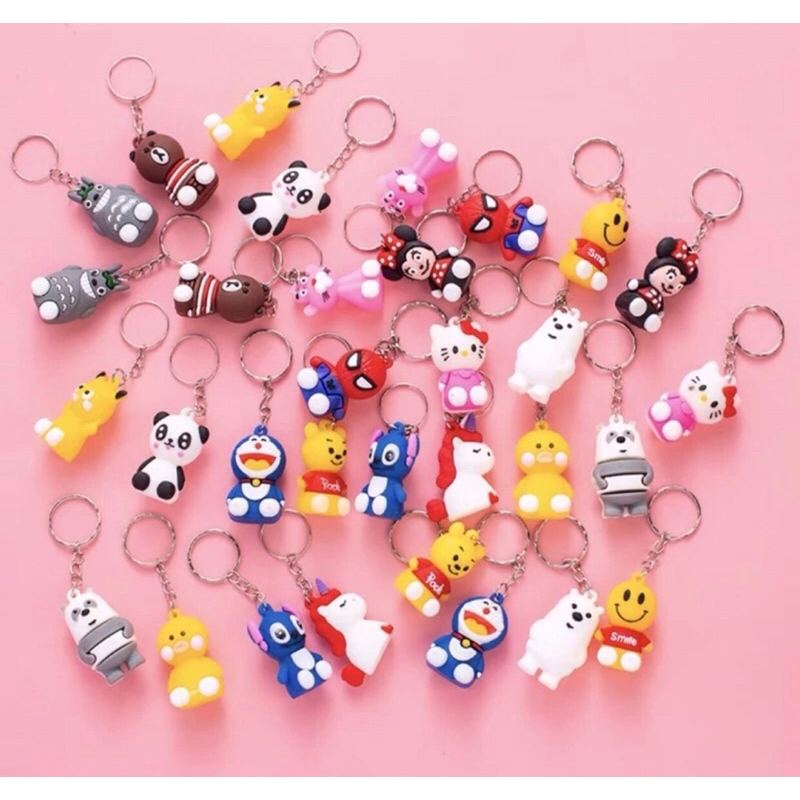 set 10 móc khoá nhỏ mini