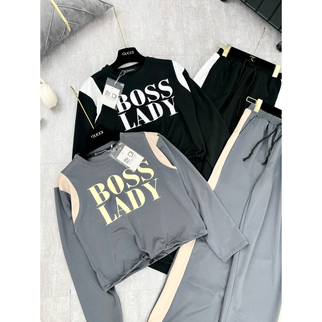 Sét bộ umi phối Boss lady đóng oze gấu chuẩn mẫu TH627