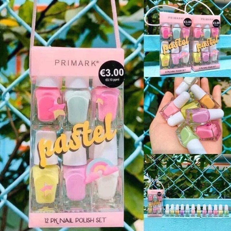 🌻 Nail Pháp 12 chai / Set Phiên Bản Mới Nhất 🌻