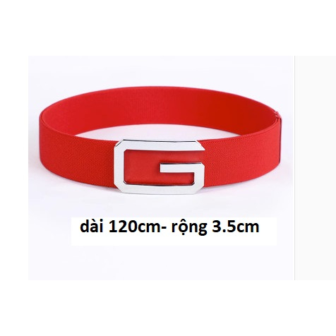 Thắt lưng chun golf chữ G, dây lưng thể thao co giãn, điều chỉnh được kích thước phù hợp với cả nam và nữ