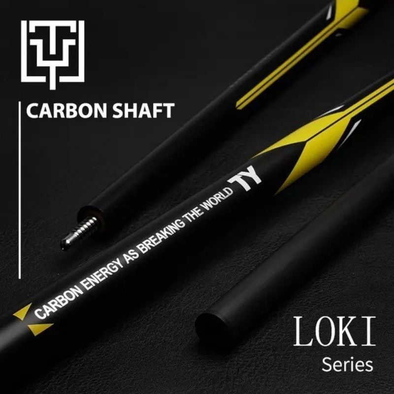 Cơ bida lỗ Fury TY Loki full carbon 12.5mm