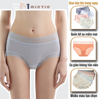 Quần lót lụa tản nhiệt - quần lót su lụa cao cấp mã 9909
