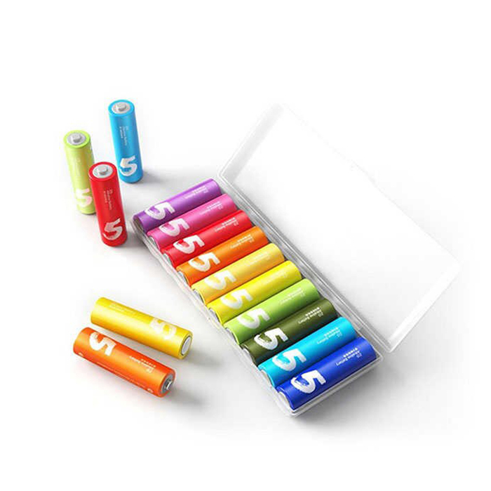 Bộ 10 pin tiểu AAA  Xiaomi ZMI ZI7 Rainbow