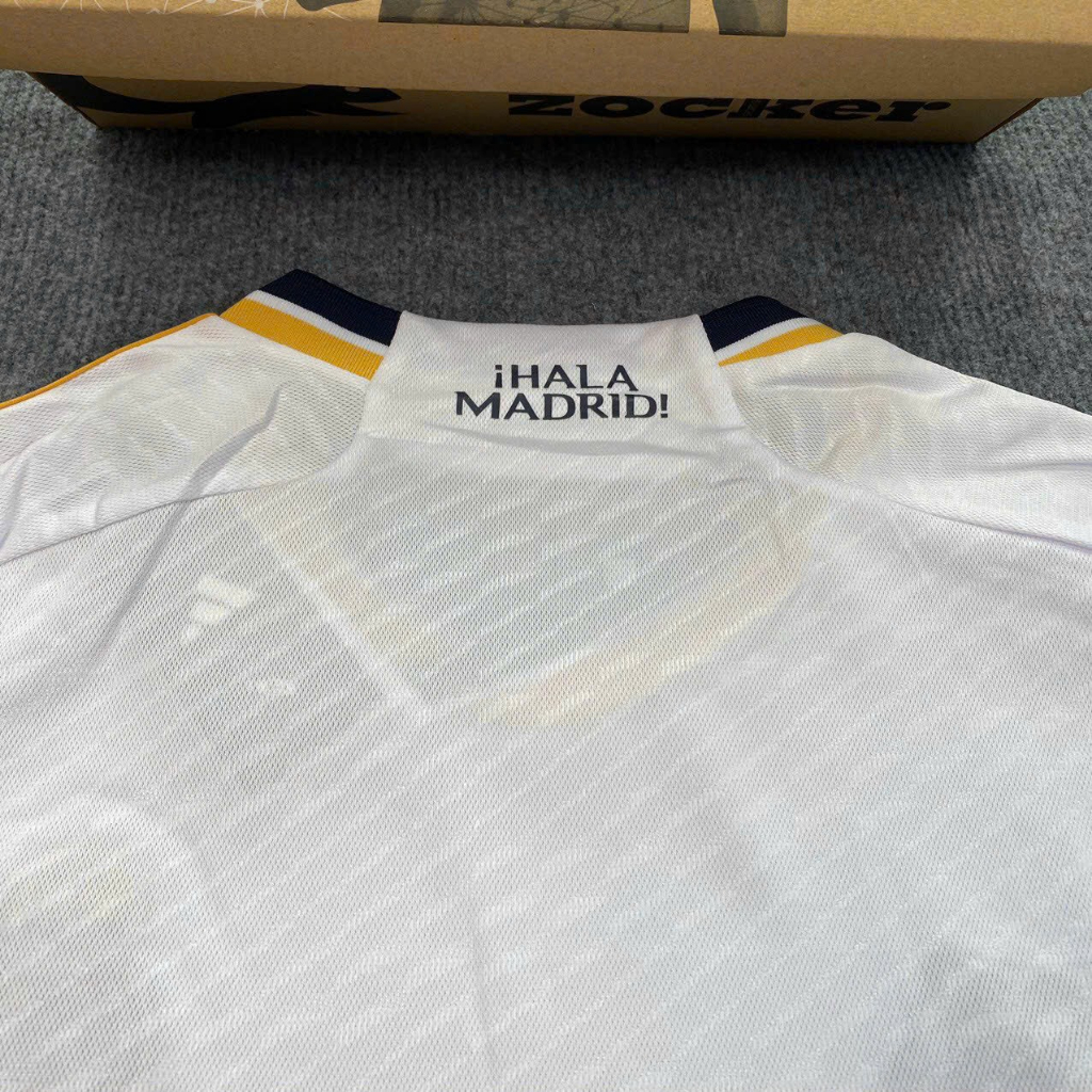 Áo Bóng Đá Câu Lạc Bộ REAL MADRID - Mẫu Mới 2024 - Vải Gai Thái Mịn Cao Cấp - Thoáng Mát - Thấm Hút Mồ Hôi