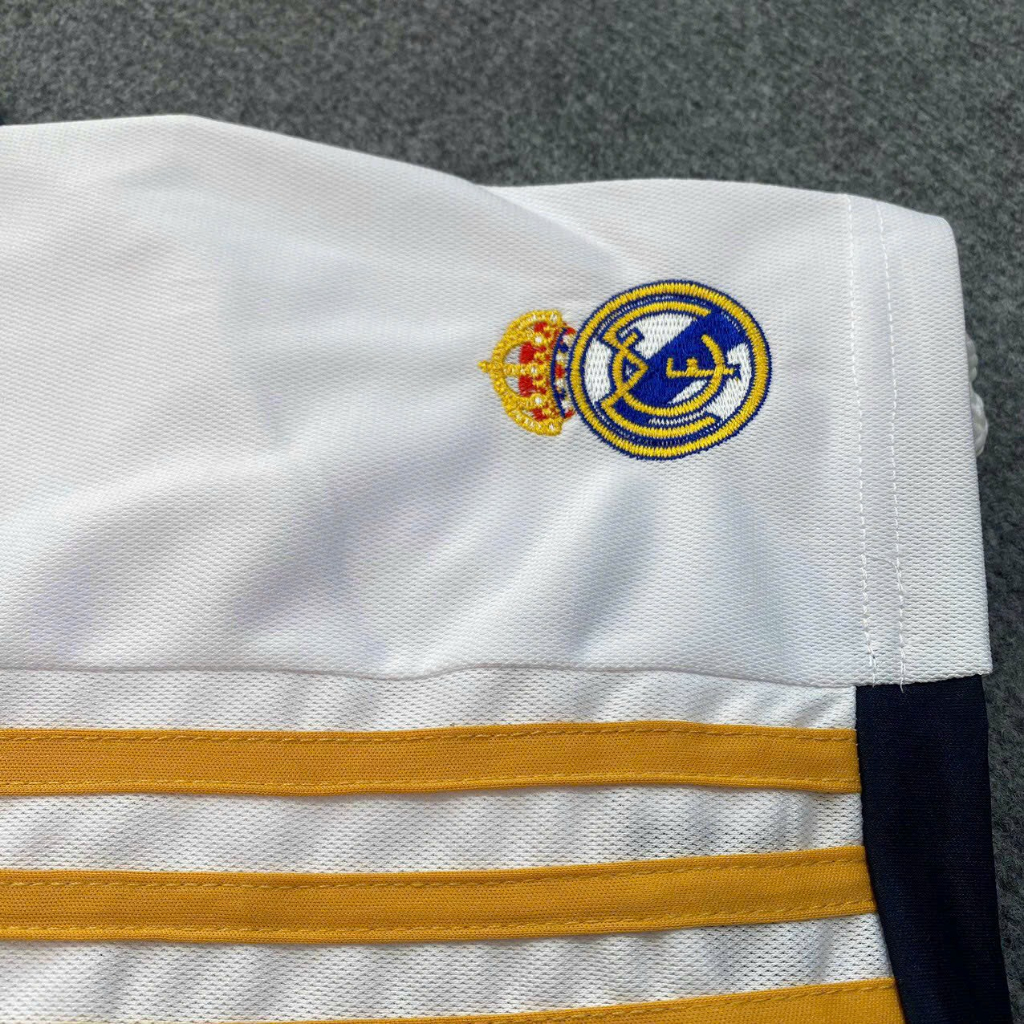 Áo Bóng Đá Câu Lạc Bộ REAL MADRID - Mẫu Mới 2024 - Vải Gai Thái Mịn Cao Cấp - Thoáng Mát - Thấm Hút Mồ Hôi