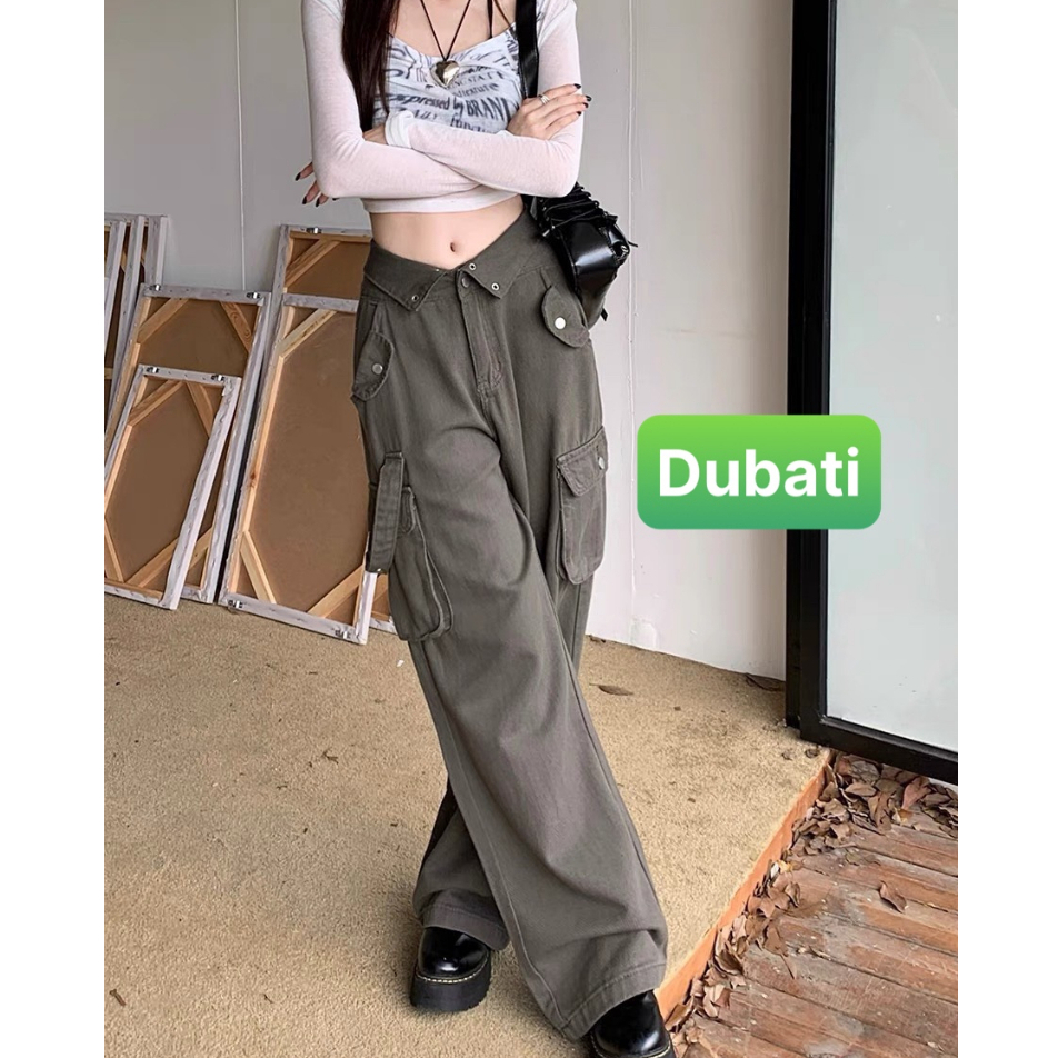 QUẦN HỘP KAKI CẠP CHÉO KIỂU MỚI, CHẤT KAKI MỀM PHONG CÁCH HOT TREND 2023 - DUBATI FASHION