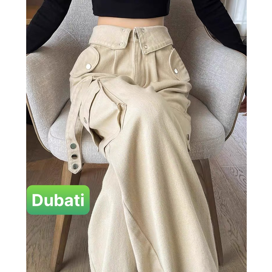 QUẦN HỘP KAKI CẠP CHÉO KIỂU MỚI, CHẤT KAKI MỀM PHONG CÁCH HOT TREND 2023 - DUBATI FASHION